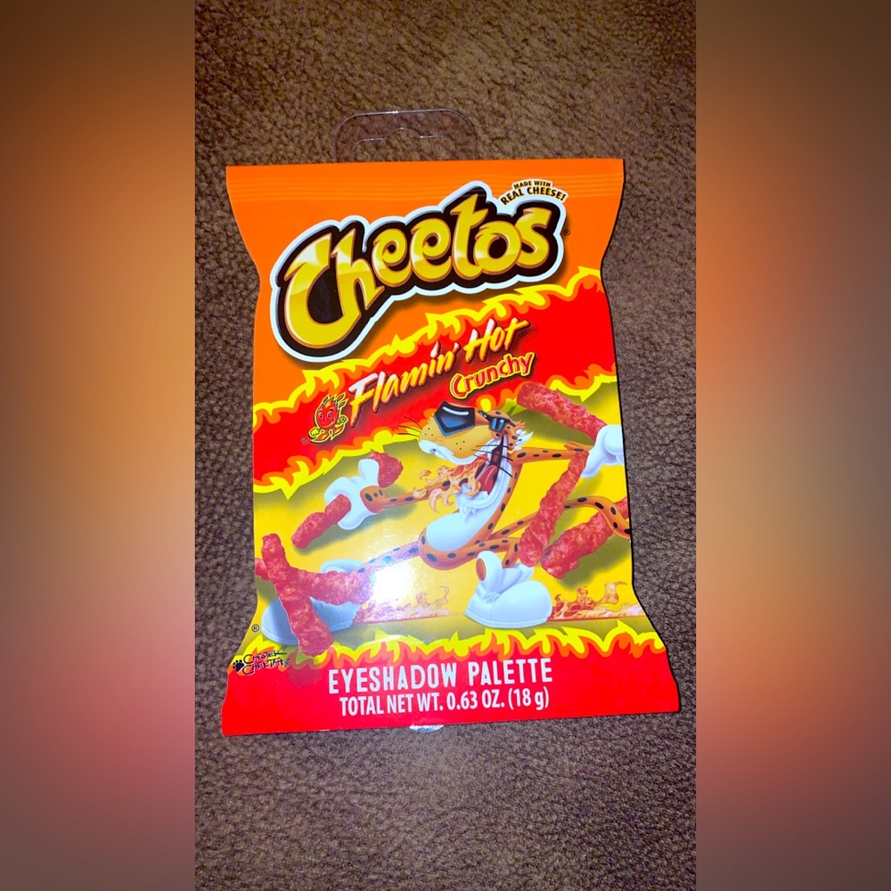 Hot Cheetos eyeshadow palette new